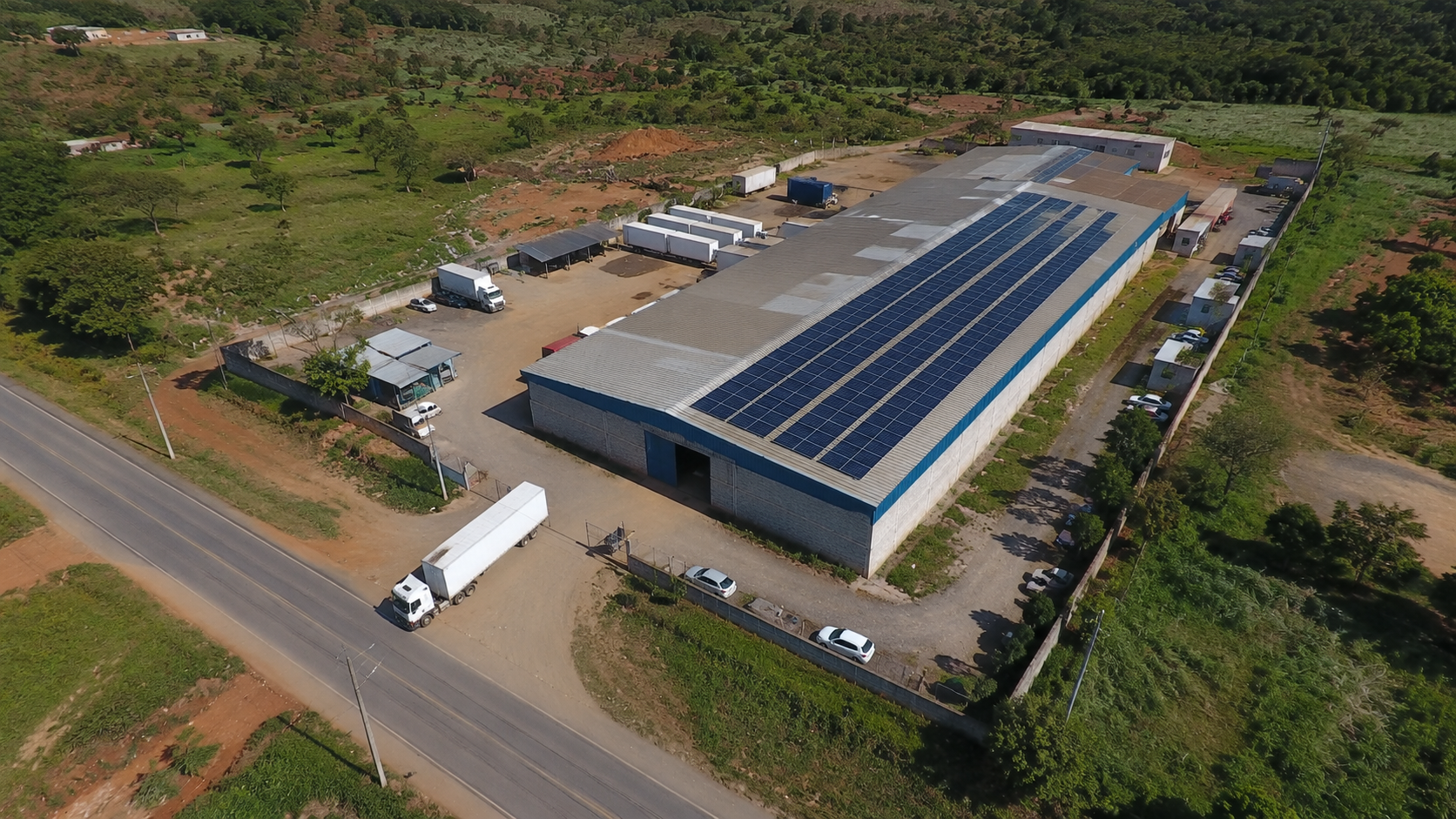 Solar production and manufacturing facility